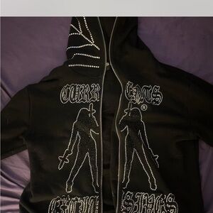 Black Studded Women's Jacket
